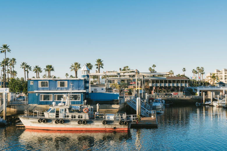 海と船、ロサンゼルス