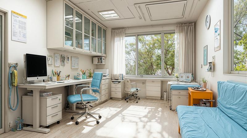 クリニックの診察室